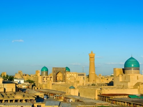 Ancient Bukhara View, Uzbekistan Travel